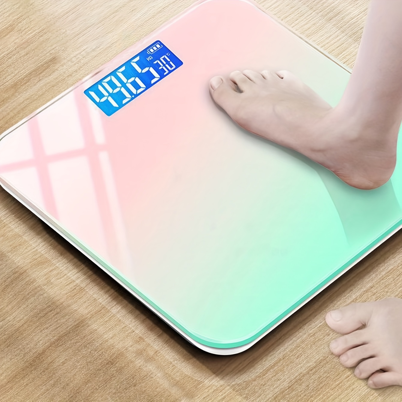 1PC Body Scale Household Small Rechargeable Body Scale High Precision  Electronic Scale