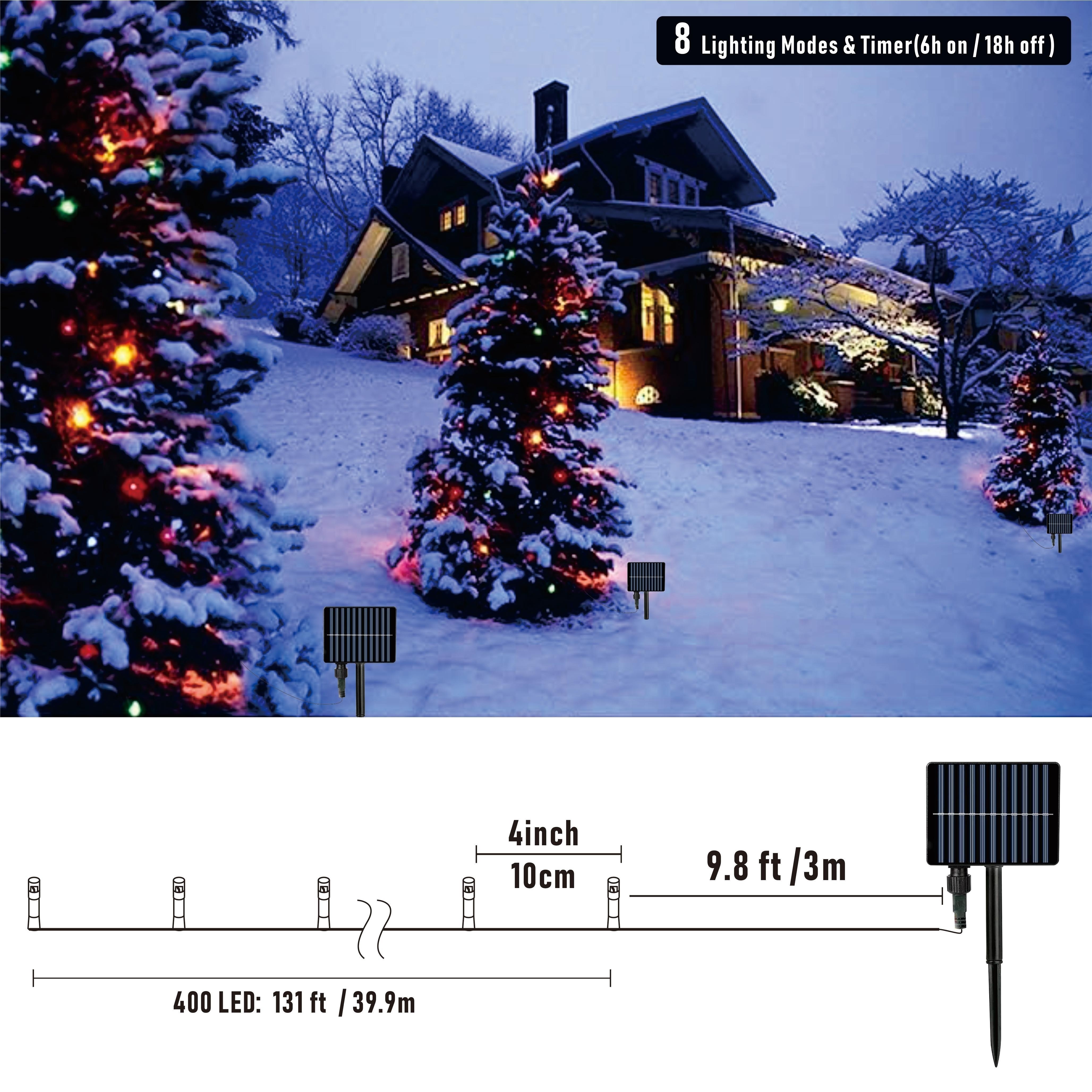 LA BOUTIQUE DE Noël - Guirlande lumineuse solaire Fleurs 35 LED