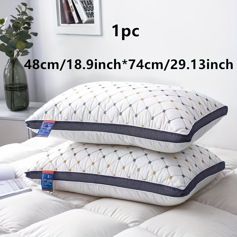 1pc cervical pillow pillows for sleeping premium hotel bed pillows breathable down alternative pillow side back sleepers skin friendly pillow