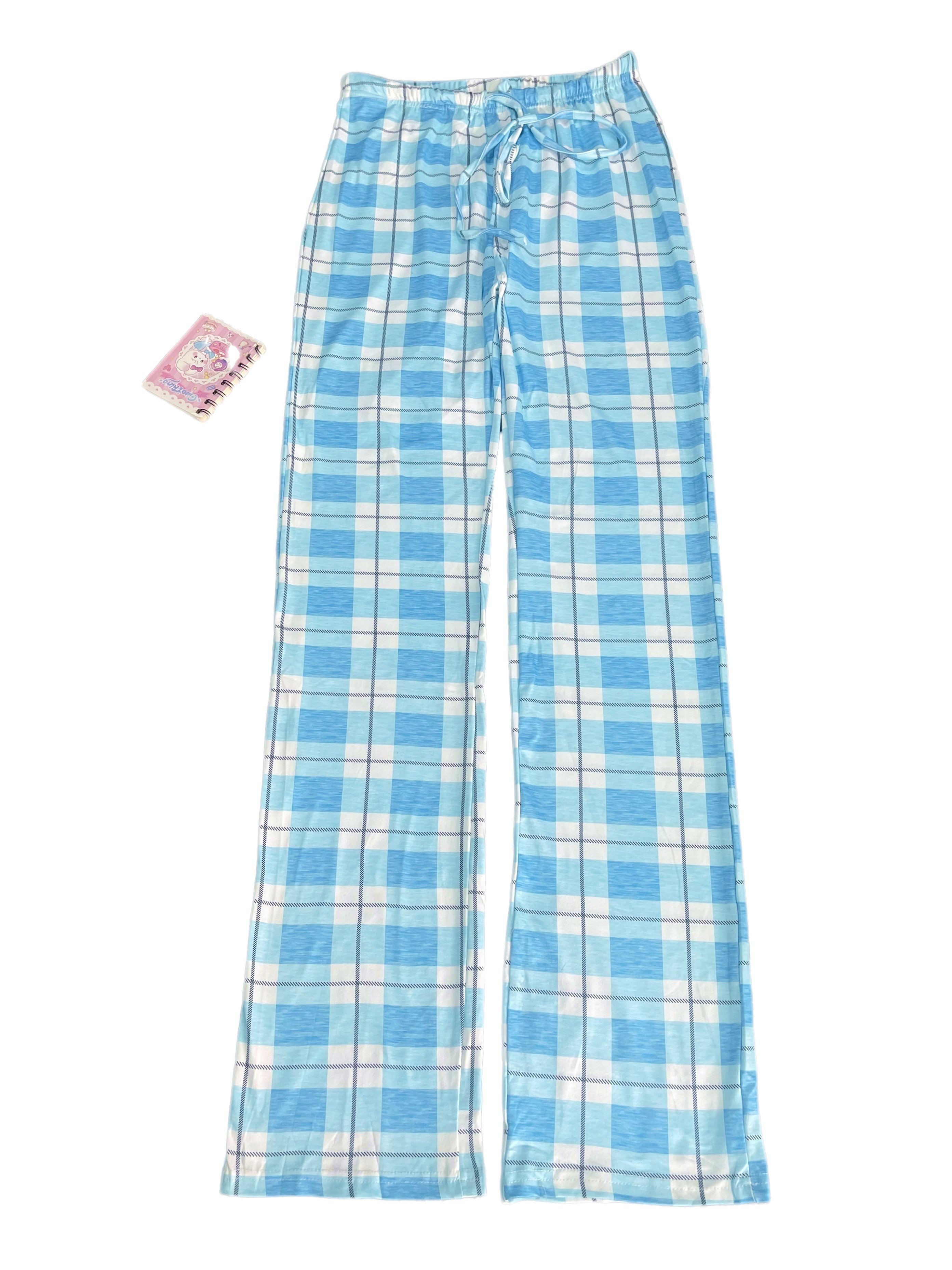 Cozy Plaid PJ Pants for Kids