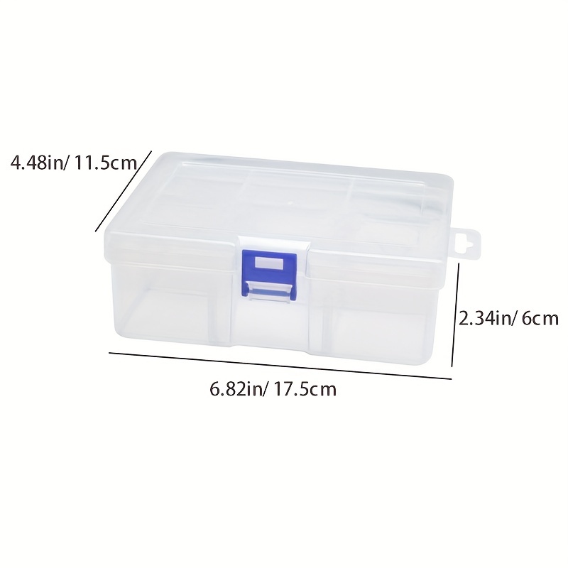 Medium Size Transparent Storage Box [without Partition] Used - Temu Canada