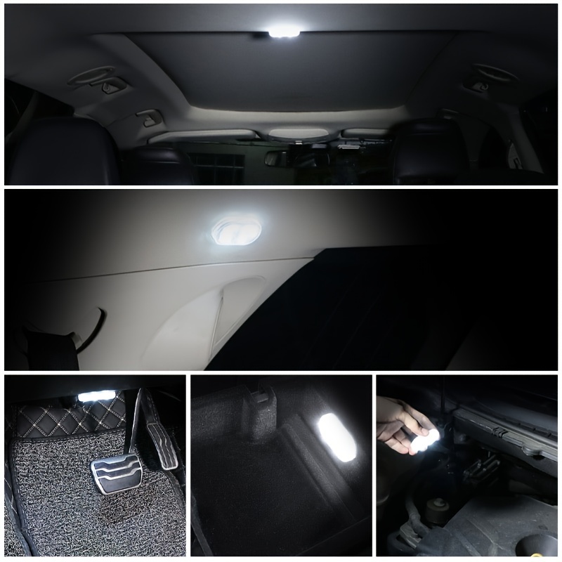 Universal - Lumière LED électromagnétique USB, capteur tactile, plafonnier  de voiture à lire (noir) - Lampes à poser - Rue du Commerce