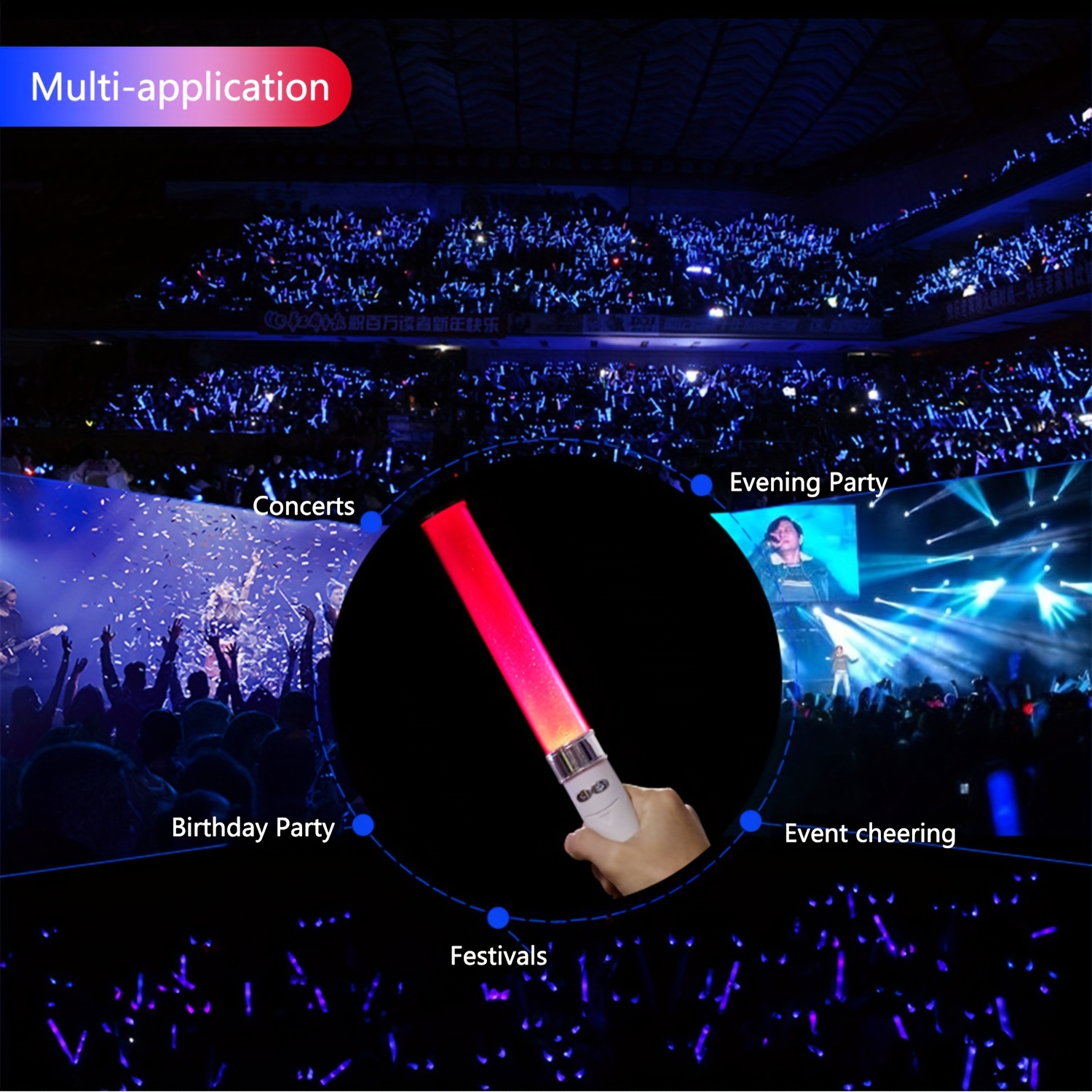 Glow Sticks for Party Festivals!
