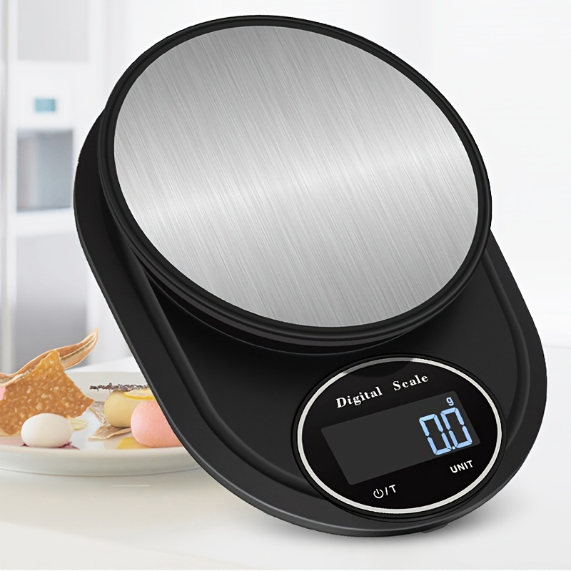 Food Scale Rechargeable Kitchen Scale With Trays 3000g/0.1g Small Scale  With Tar