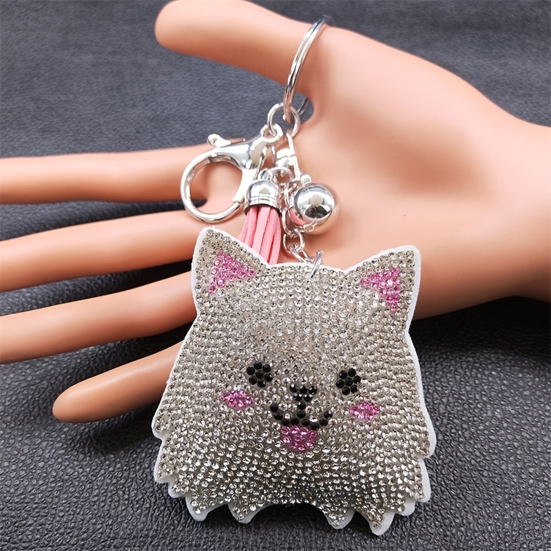 Puppy Animals Pendant Keychain Jewelry