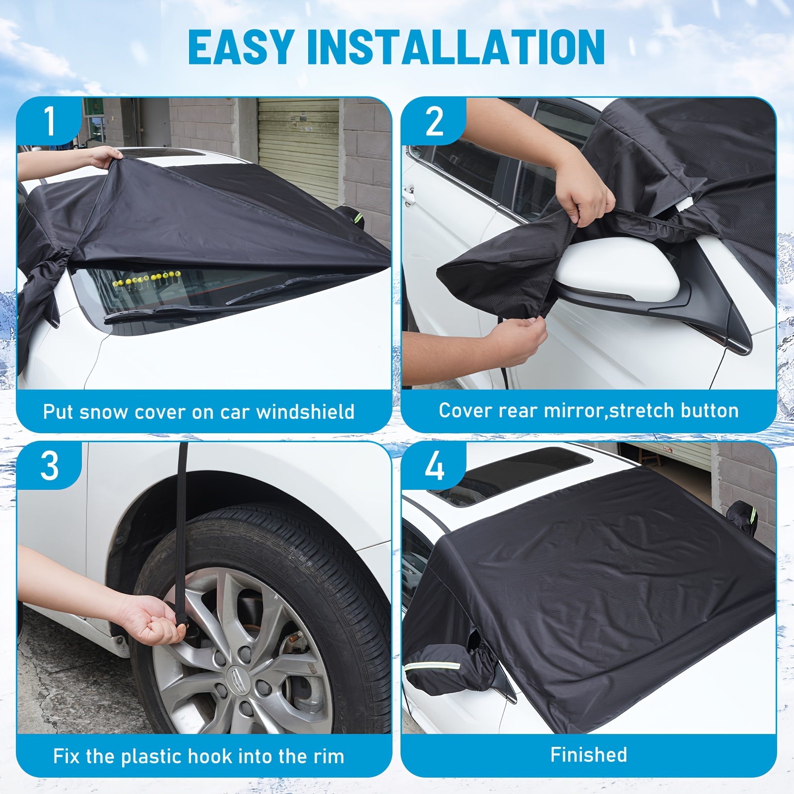 Magnetic Car Anti-snow cover –