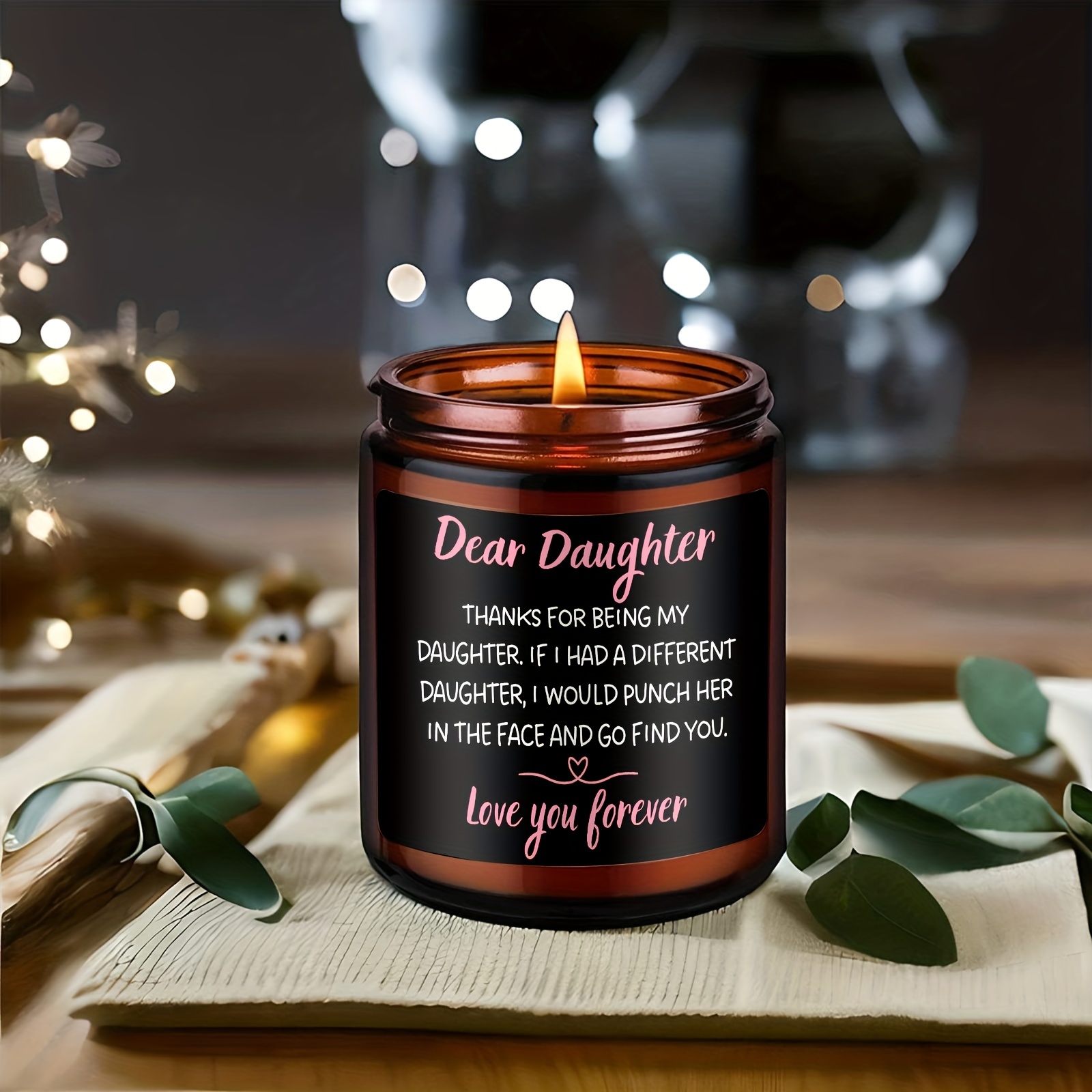 Gifts for Mom from Daughters Son, Funny Birthday Gifts for Mom from  Daughter, Unique Mom Gifts, Mothers Day Thanksgiving Christmas Gifts  Presents for Mom, 7oz Lavender Scented Candles 