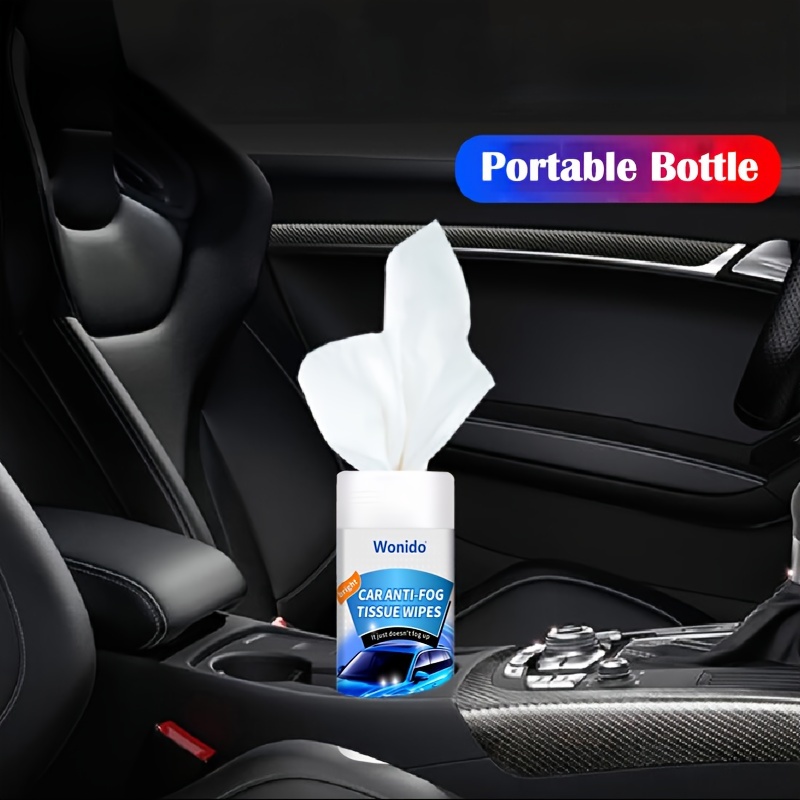 Car Glass Cleaner Wipes For Car Interior Cleaning For Glass Wipes For Car  Windows For Windshield For Glasses Or Mirrors, Kitchen, Home And Auto By