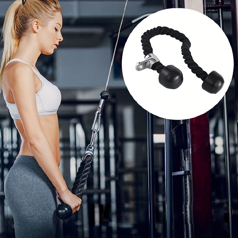 Corde De Traction Triceps, Triceps Push Pull Bas Corde Cordon, CâBle De  Corde à Triceps pour