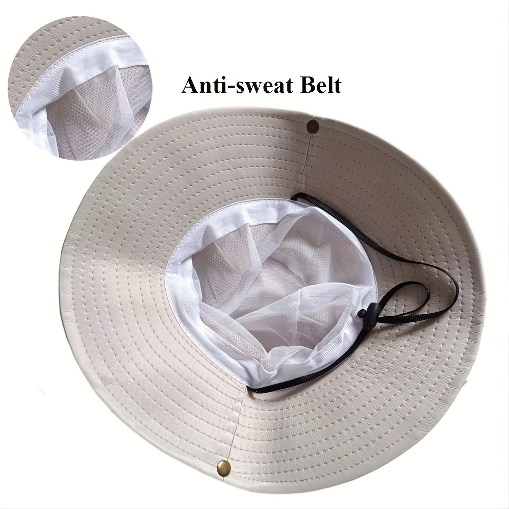 1pc Summer Outdoor Sunshade Uv Protection Hat Waterproof Quick