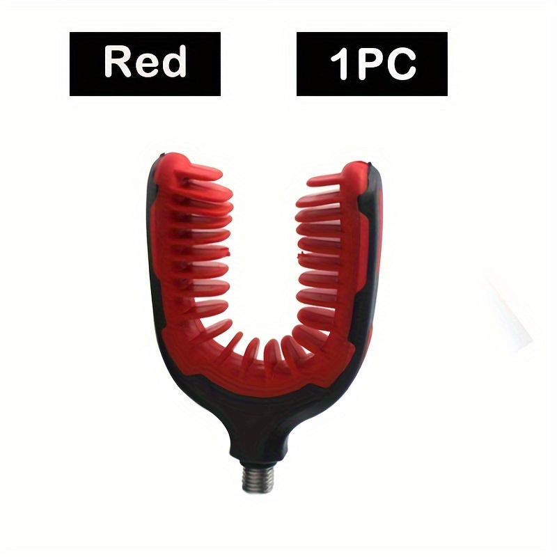 1pcs Silicone Carp Fishing Rod Rest Head Gripper Rod Grips For Rod Pod Holder  Fishing Pole Bracket Support Fishing Accessories