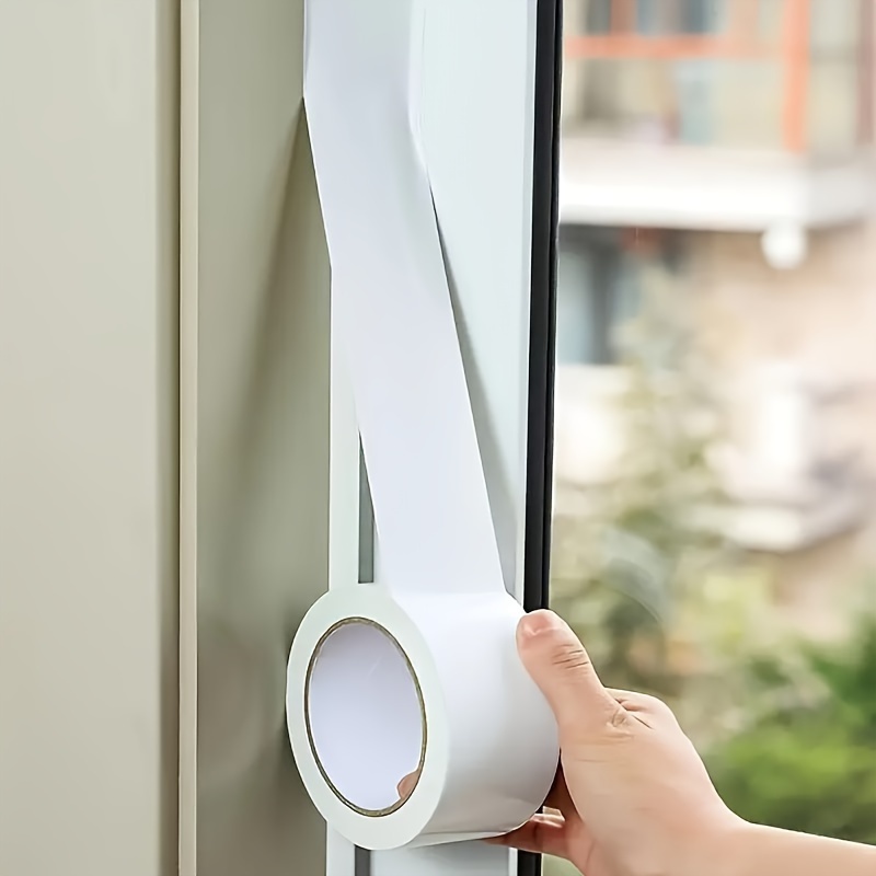 Windproof Window Sealing Tape Self Adhesive Seam Sealing Strip Strong  Dustproof Waterproof Duct Tape Door Weather Stripping