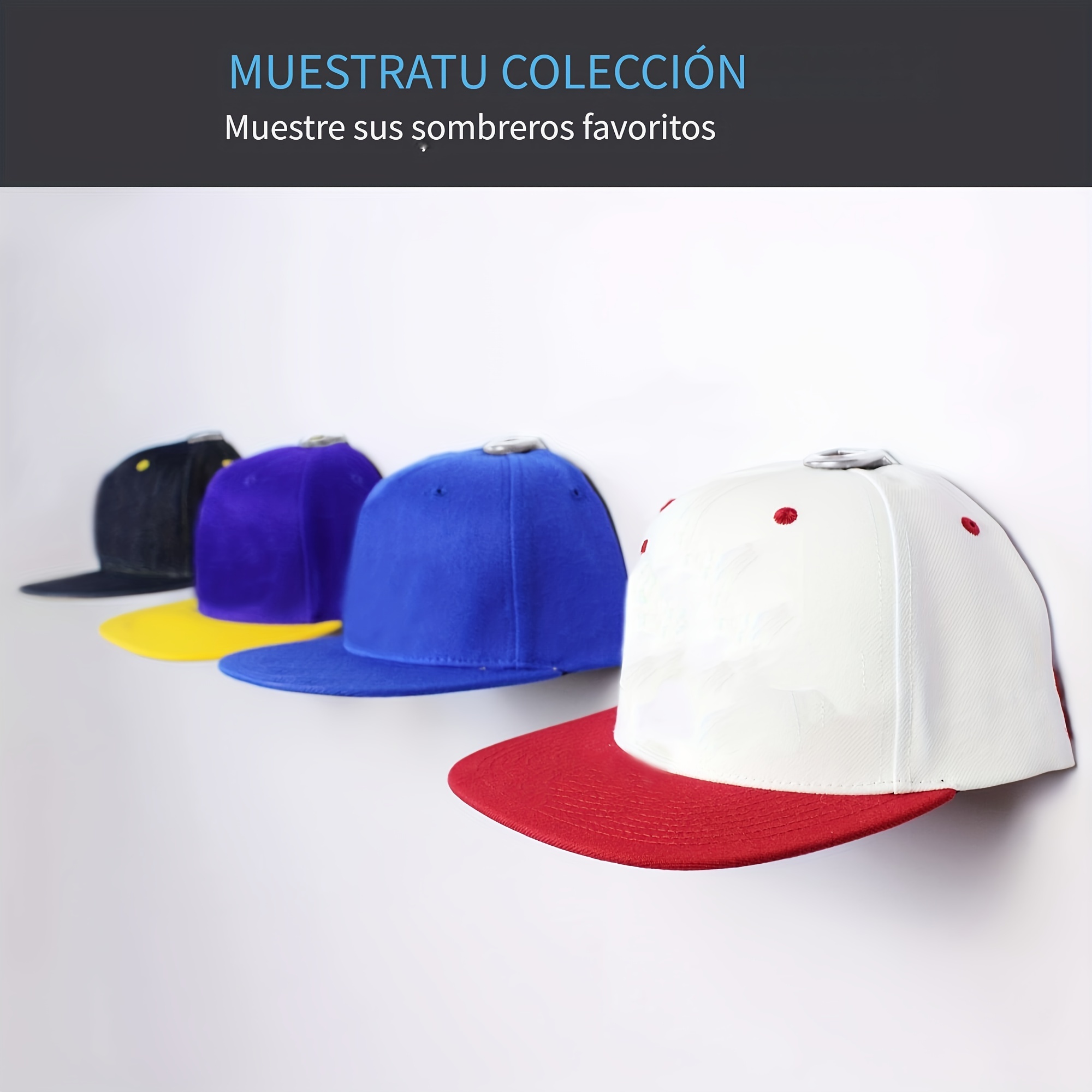 1 Perchero Para Gorra De Béisbol Gancho Para Sombrero - Temu