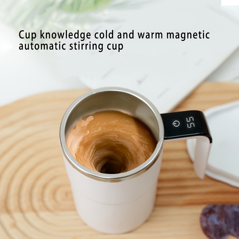 Automatic Self Stirring Mug - Magnetic Stainless Steel Eco