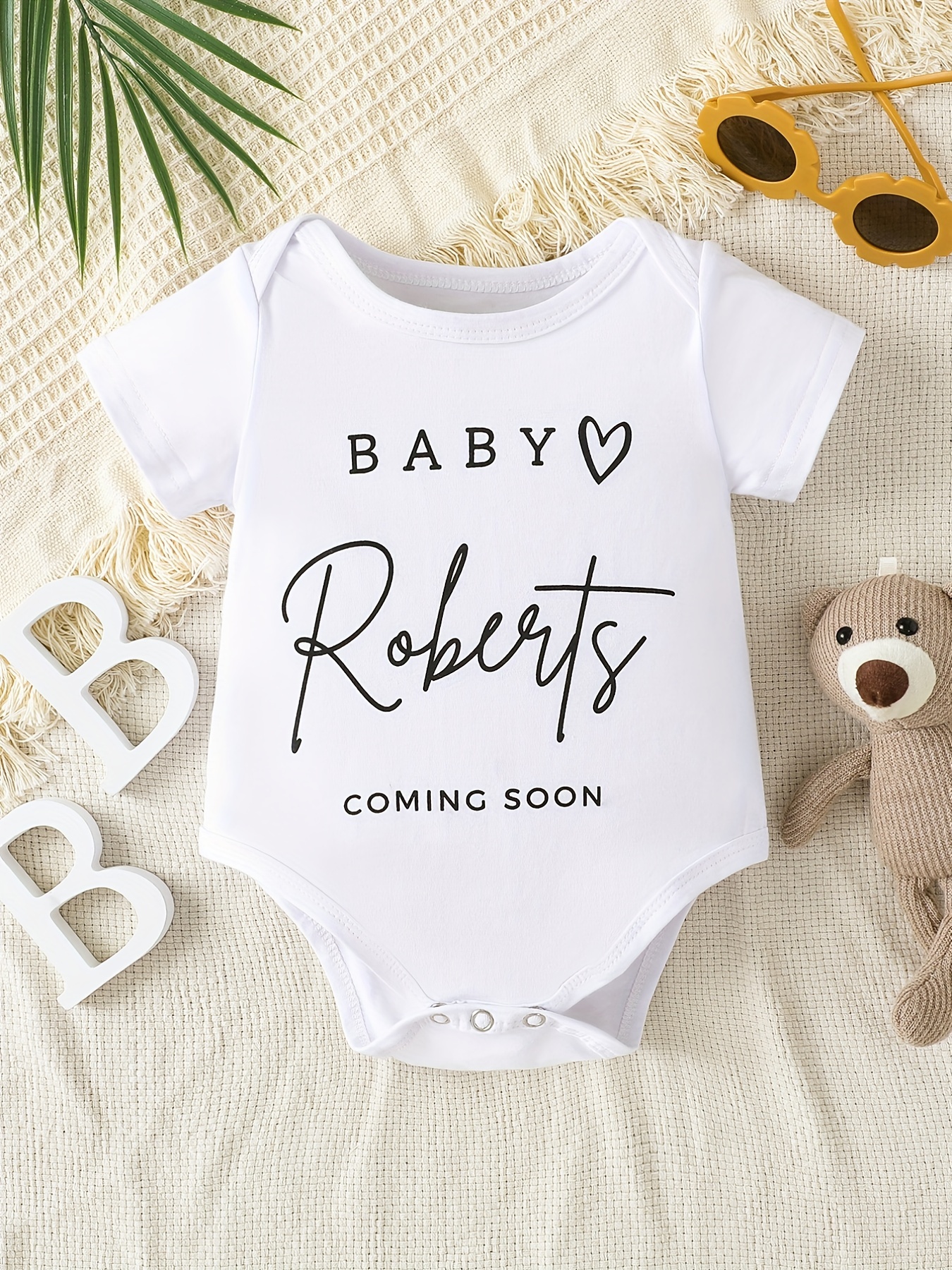 Hippowarehouse Our Little Miracle Coming Soon - Pregnancy Baby Announcement  baby vest bodysuit (short sleeve) boys girls : : Fashion