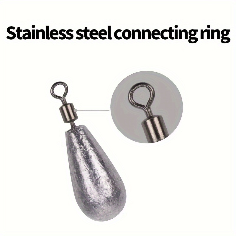 Fishing Weight Sinker Water Drop Sinkers Fishing Tackle - Temu Australia