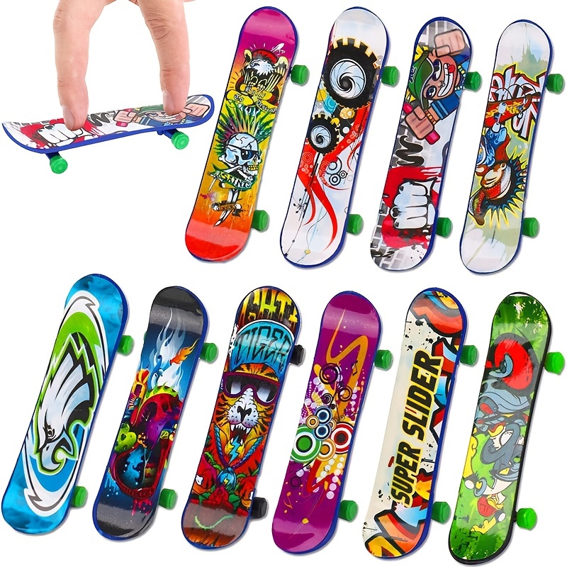 Finger Skateboard, 5PCS Mini Diapasones Profesionales Patineta de