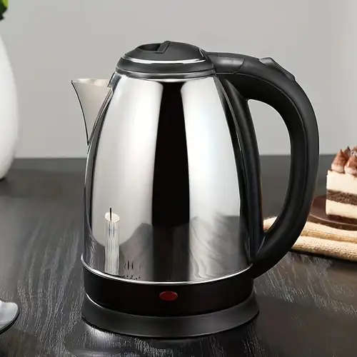 High-power Electric Kettle With Automatic Shut-off And Anti-dry Burning  Feature - Fast Boiling And Large Opening For Easy Pouring - Perfect For  Home And Kitchen Use - Temu