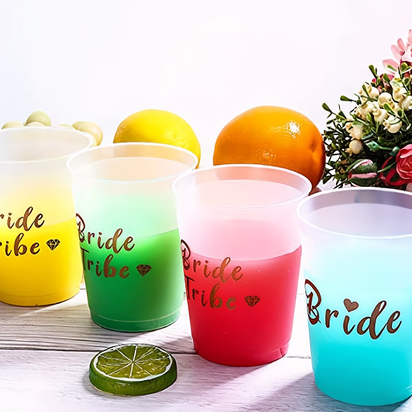 Team Bride Cups for Bridal Shower Wedding Decoration DIY Bachelorette Party Bride  To Be Cups Hen Night Bridesmaid Gifts Supplies