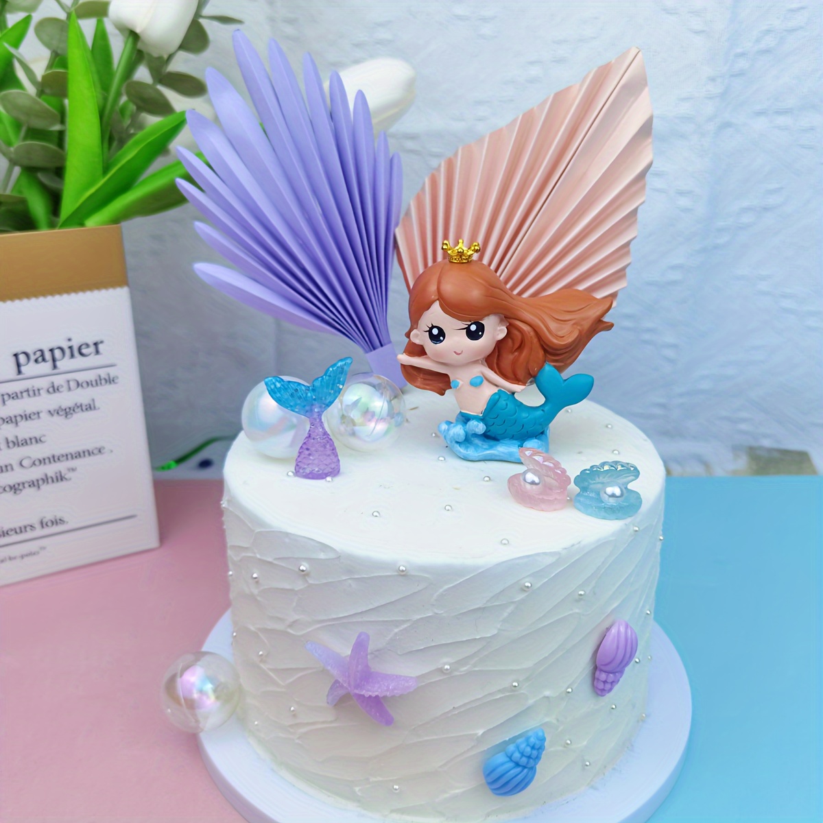 Decoración para pastel de unicornio, hecho a mano, suministros de  decoración para pasteles con múltiples pestañas y cuerno dorado  reutilizable para