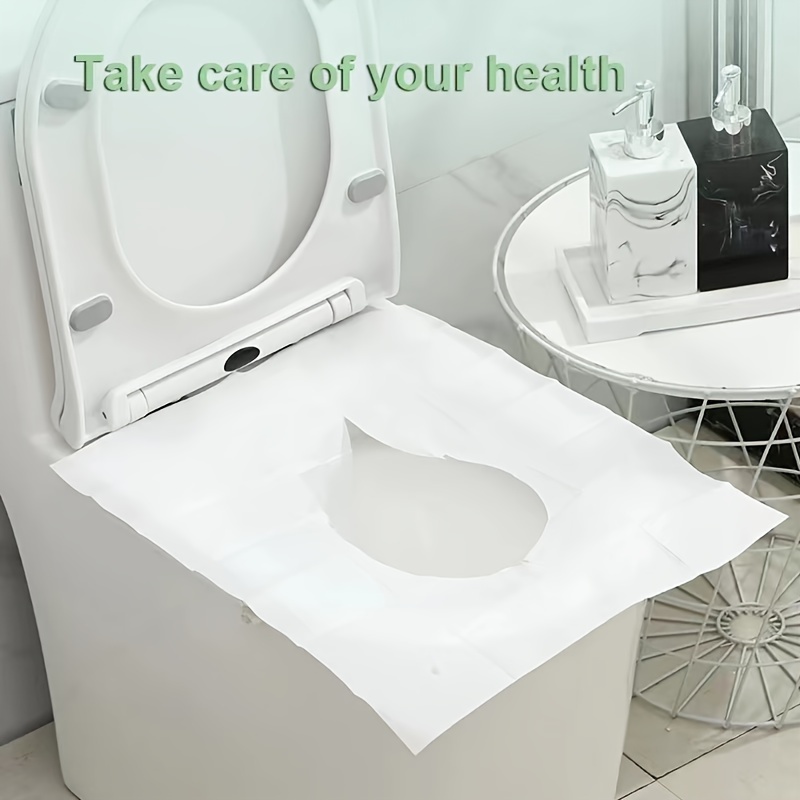 Water Soluble Degradable Disposable Toilet Mat Toilet 1/2 - Temu