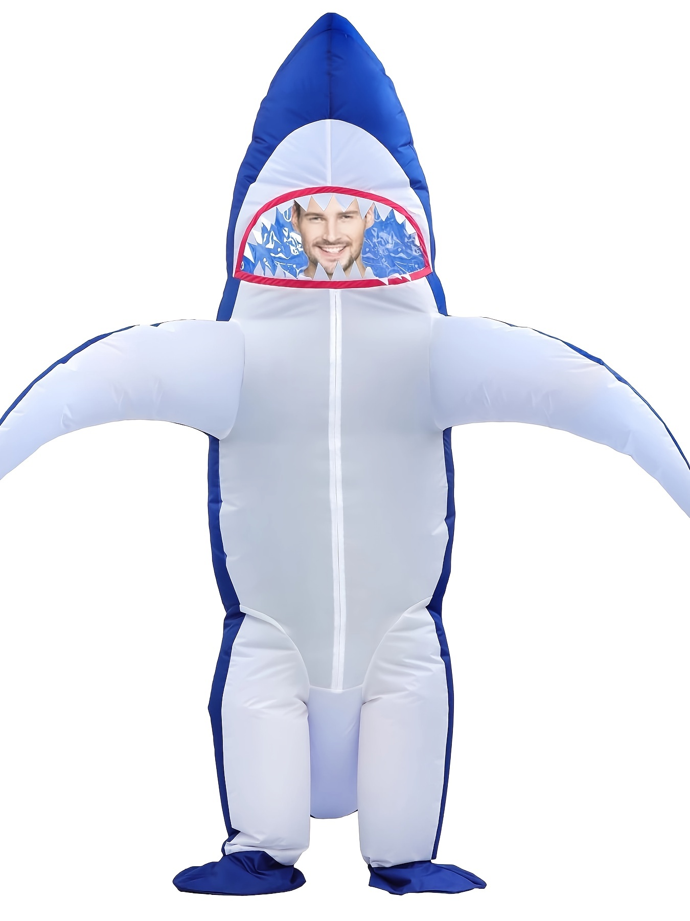 inflable tiburón Disfraz para adulto con adolescentes gracioso Halloween  disfraces cosplay fantasía Disfraz, Moda de Mujer