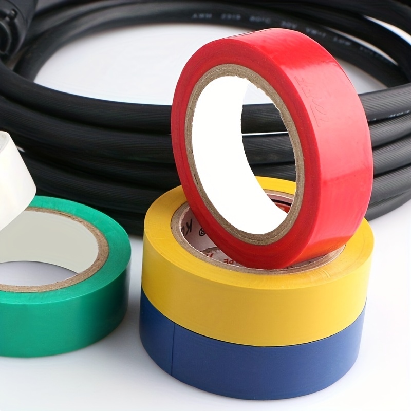 Colored Electrical Tapes Pvc Waterproof For Outdoor Pipes - Temu
