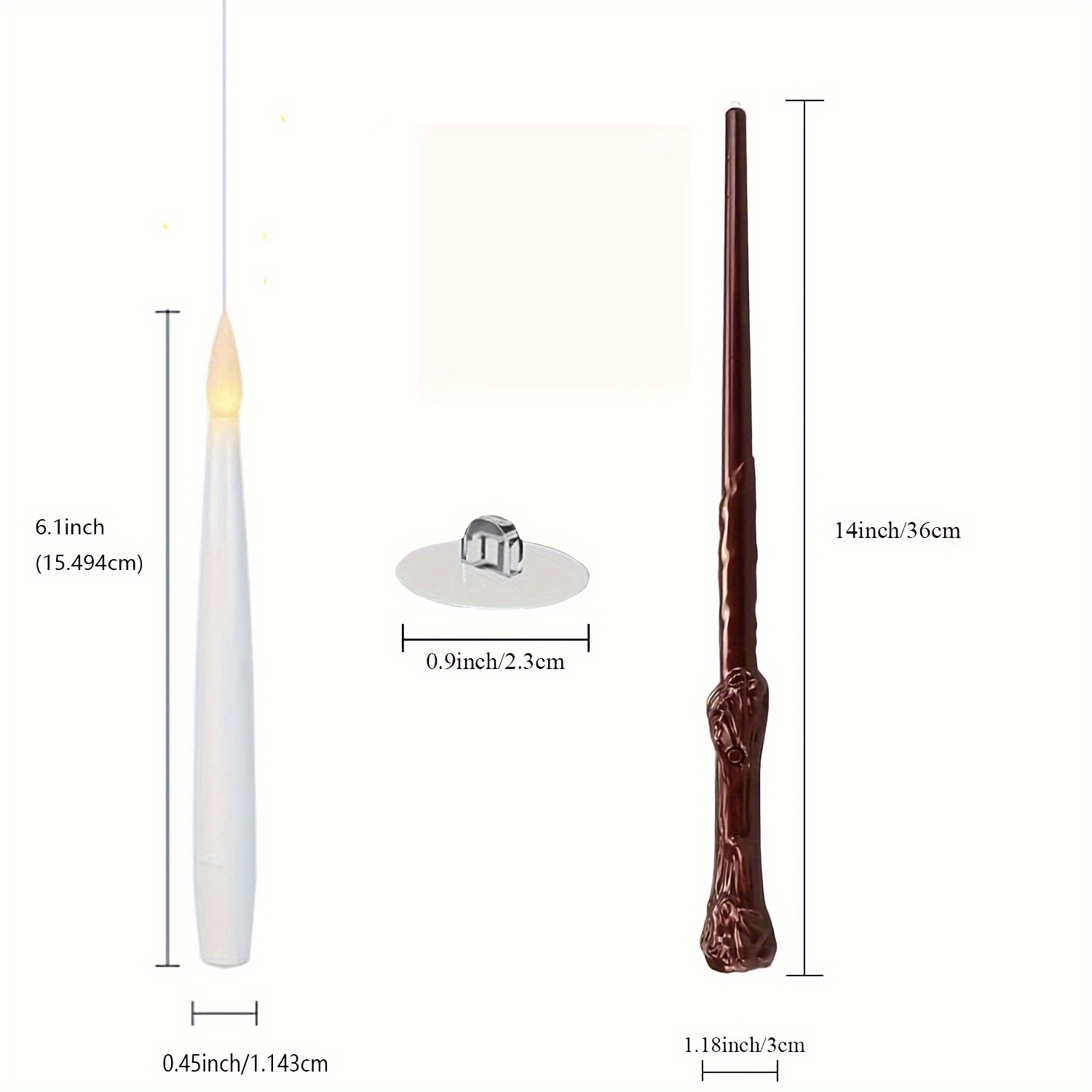 LEVITAYT™ Magical Floating Candles (wand included)