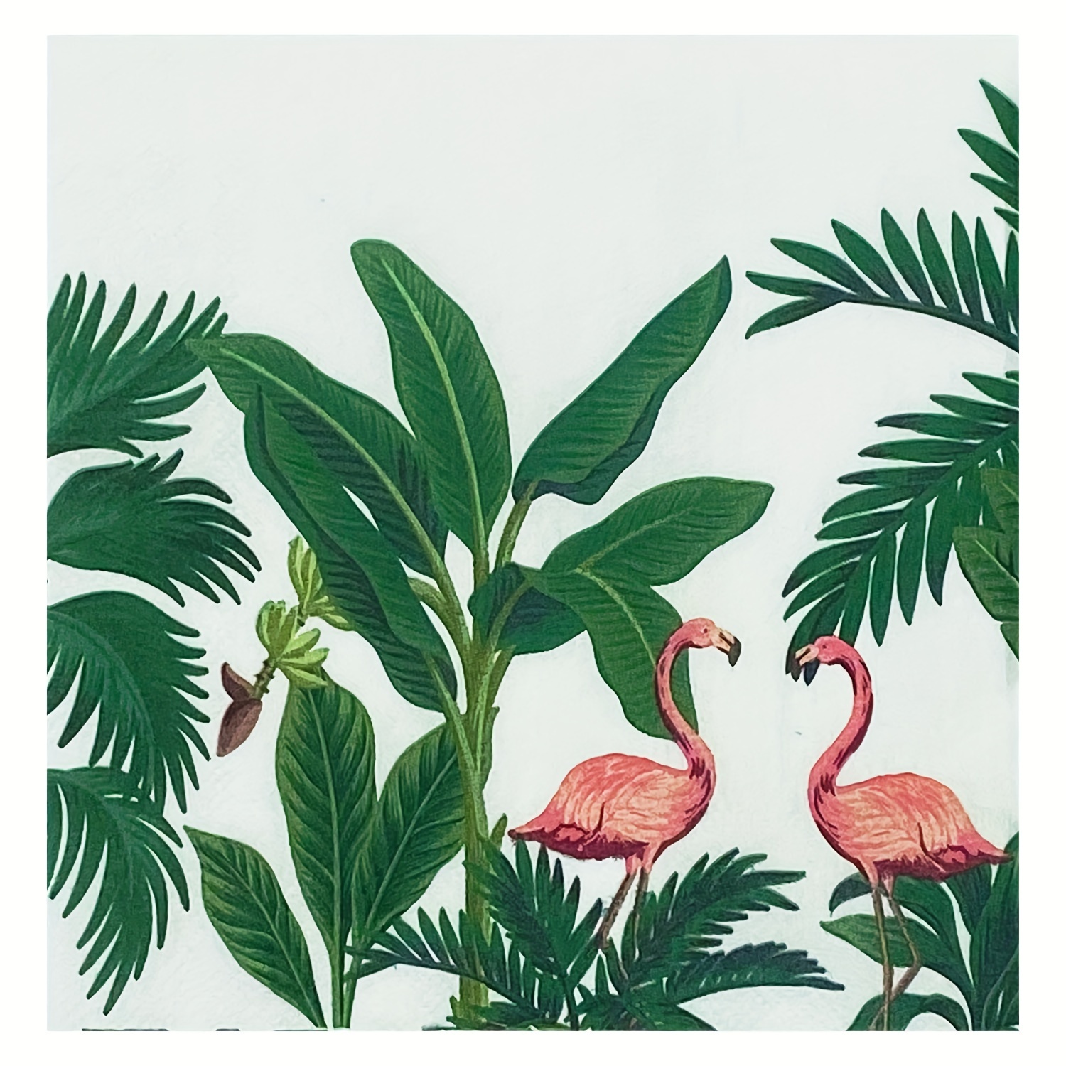 20 Sheets Flamingo Paper Napkins Disposable Party Tableware Summer