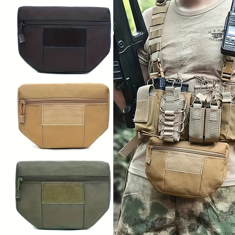 Bolsas Molle pequeñas mejoradas tácticas multiusos EDC para cinturón,  mochilas impermeables, bolsas y accesorios