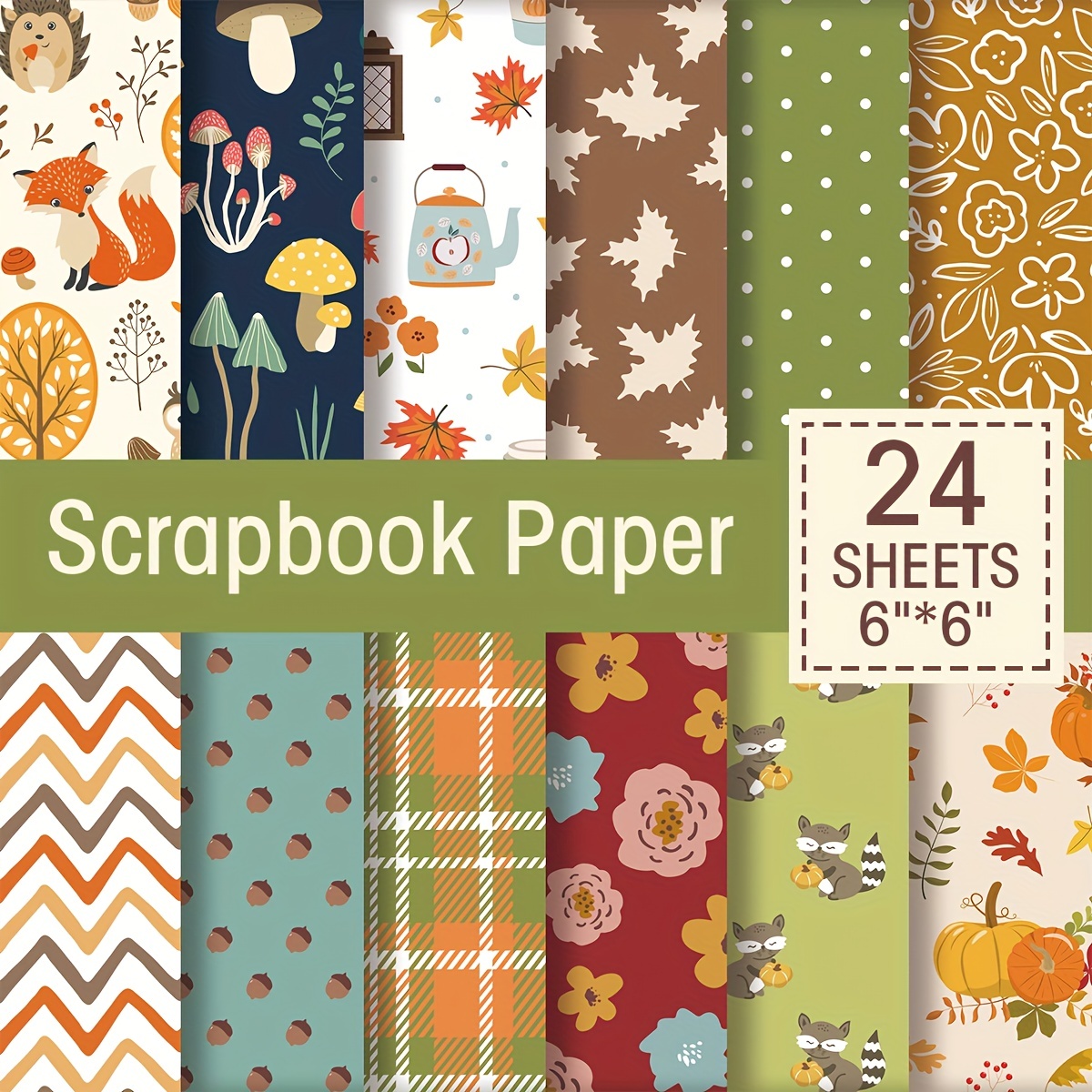 Scrapbook Paper/scrapbook Paper Pack/scrapbooking Paper Pad 