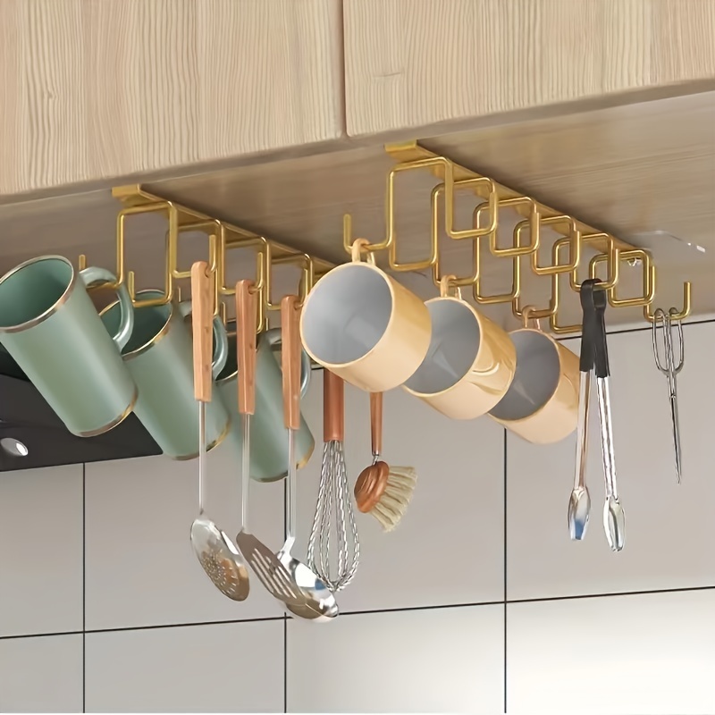 Glass Mug Coffee Cup Holder Storage Rack For Counter, Coffee Mug Holder  Hanger Rack Organizer For