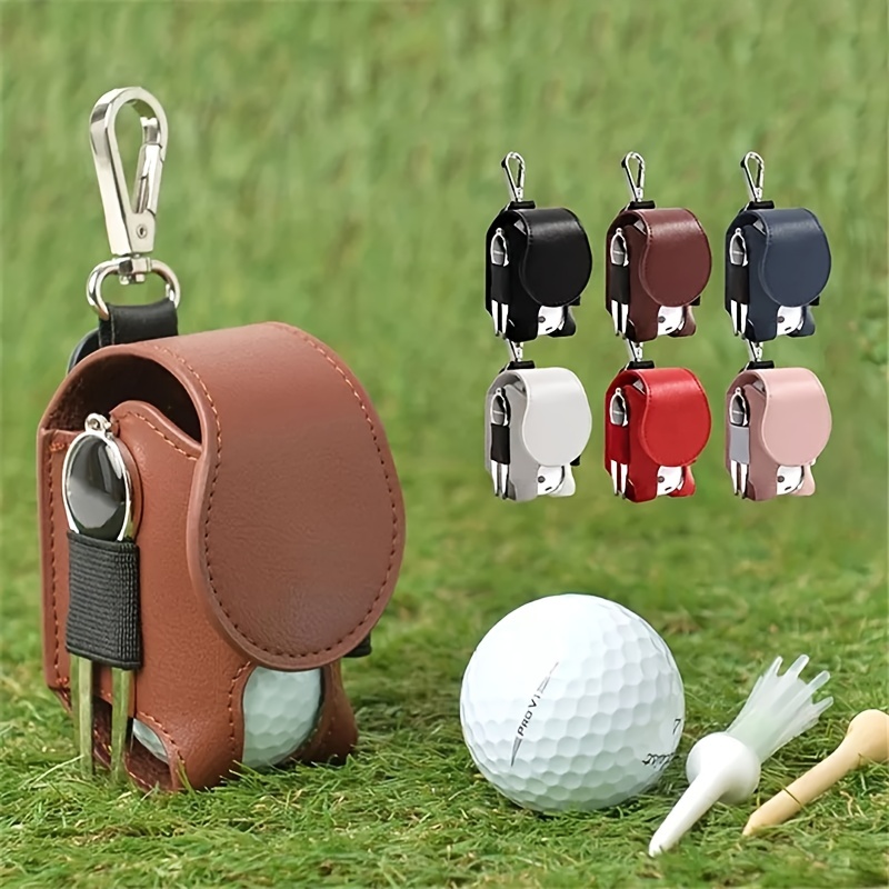 Tragbare Golf Ball Halter Taille Tasche Tasche Leder Kleine Golf Ball Tasche  Golf Sport Zubehör Von 5,97 €