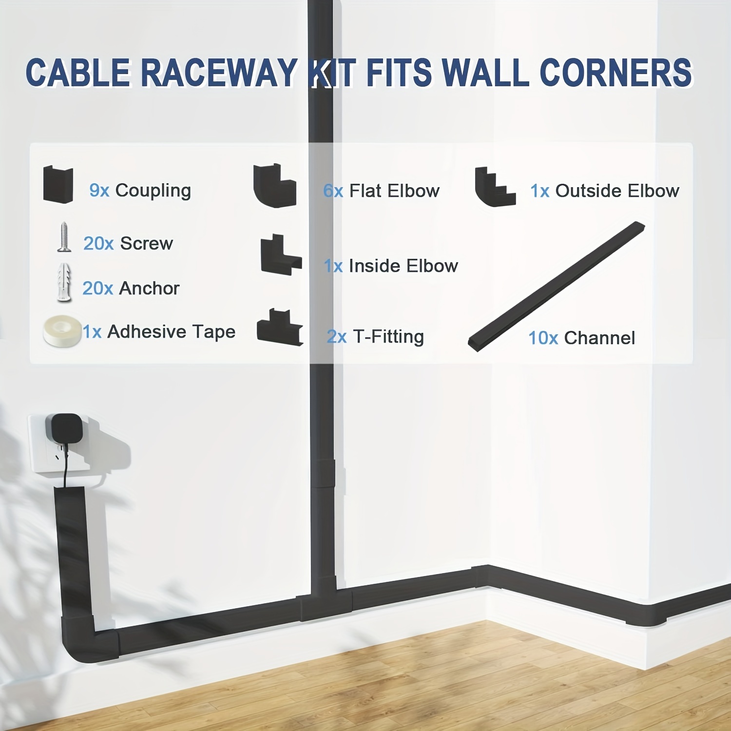 Cable Raceway: Surface, Wall & Floor - Cable Management