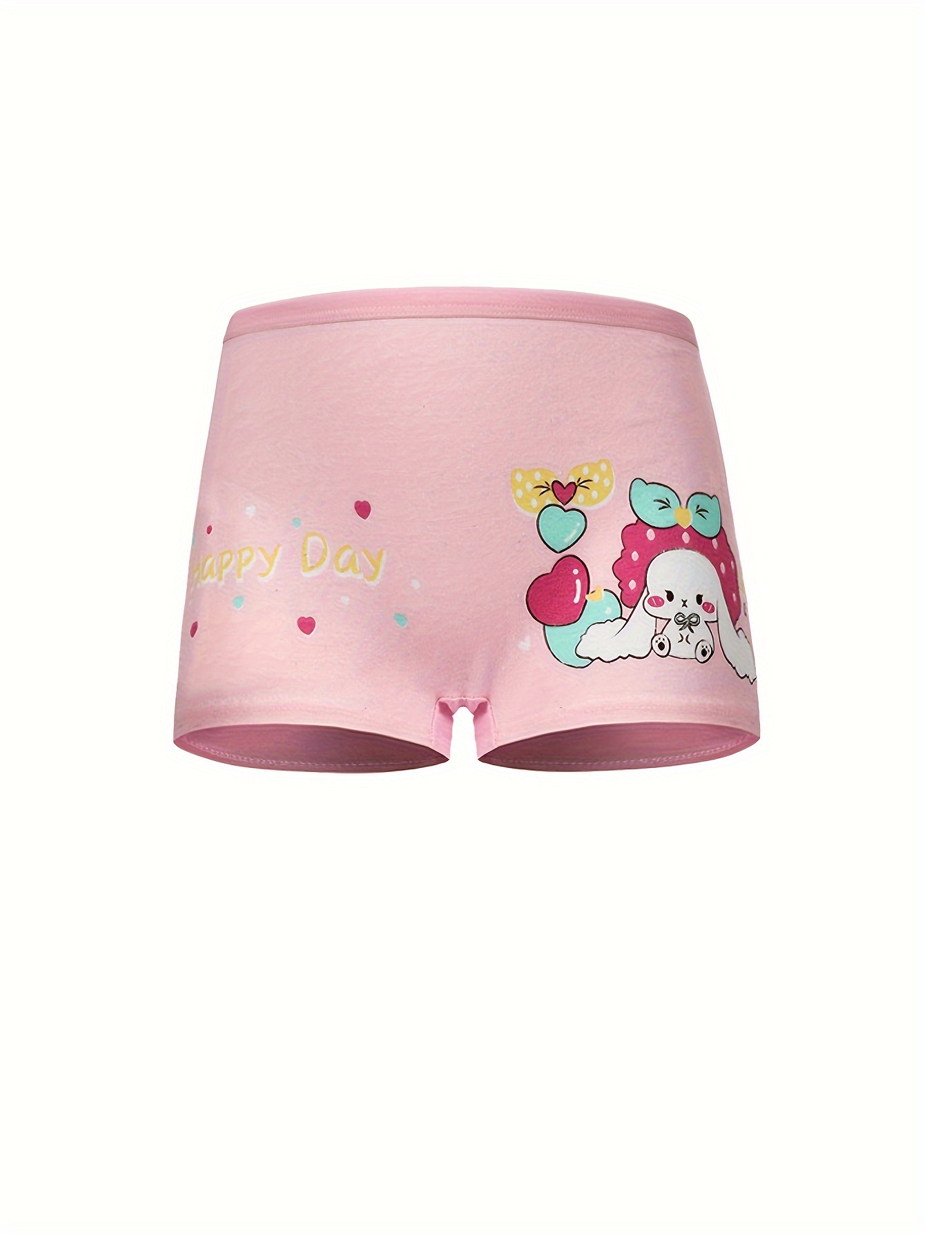 3-8 Year Old Girls Underwear Cotton Breathable New Baby Girl