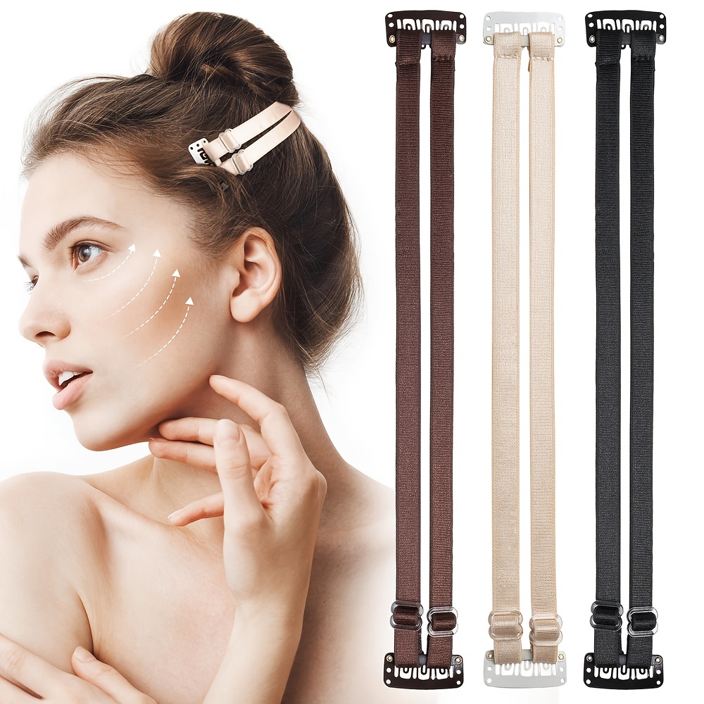 Facelift Bands With Clips Instant Face Lift Band Reusable - Temu