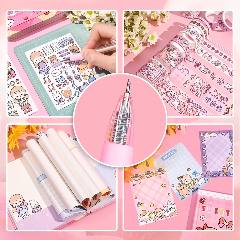Dreamy Promise Gift Set Journal Notebook Tape Sticky Notes Stickers