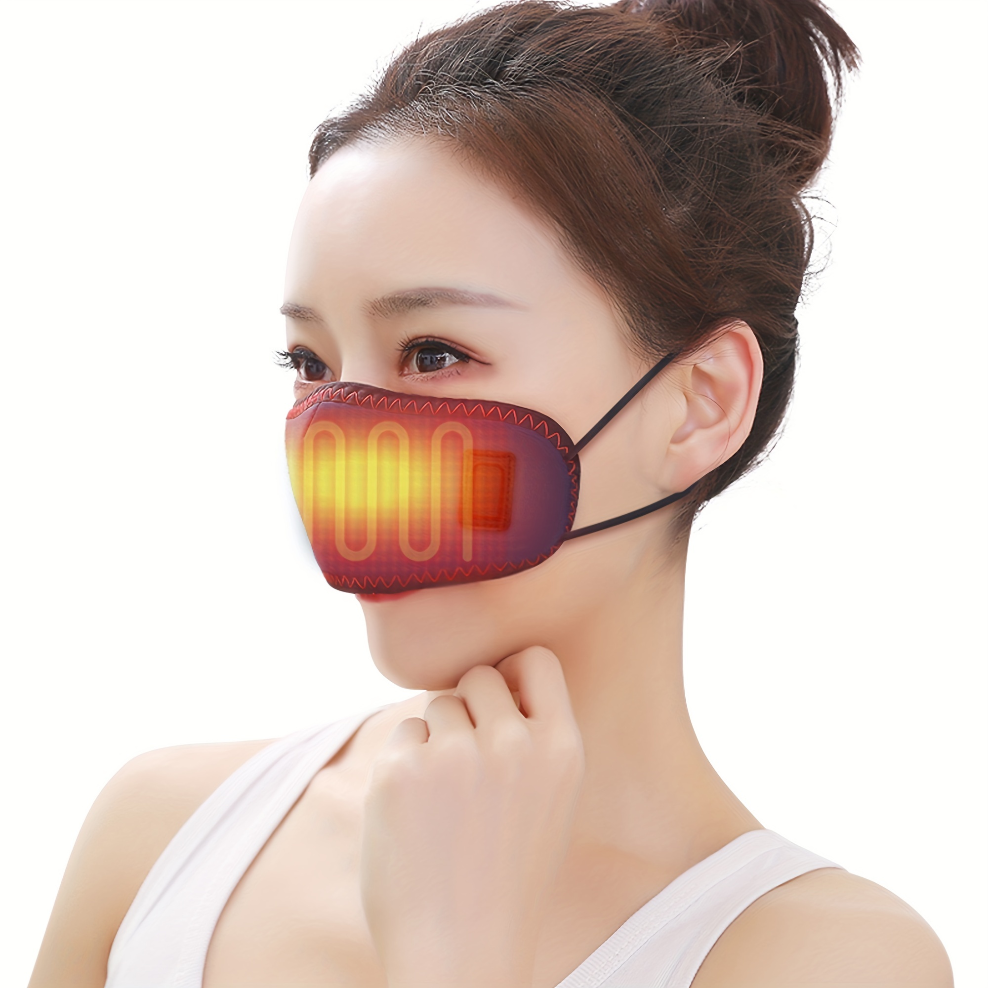 Ubs Electric Heating Nose Mask Heated Anti dust And - Temu