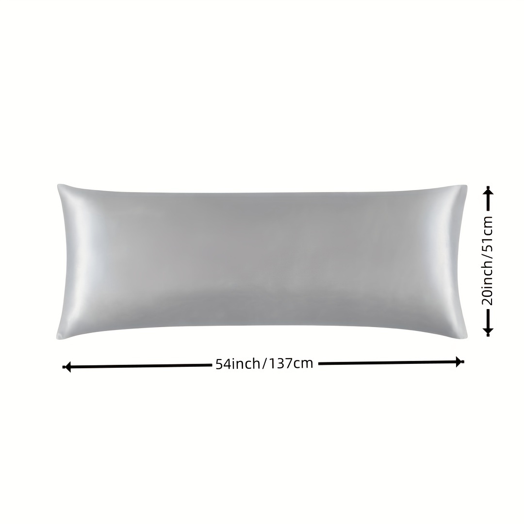 Polyester Pillowcase Skin Hair (without Core) Satin Pillow - Temu
