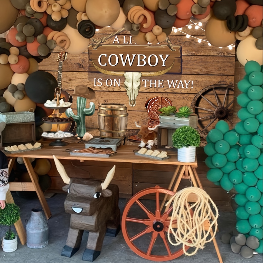 : Cowboys Party Decorations Supplies Banner for Men