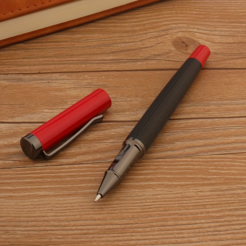 Pen Gift Boxes Metal Ballpoint Pen Case Pencil Holder - Temu
