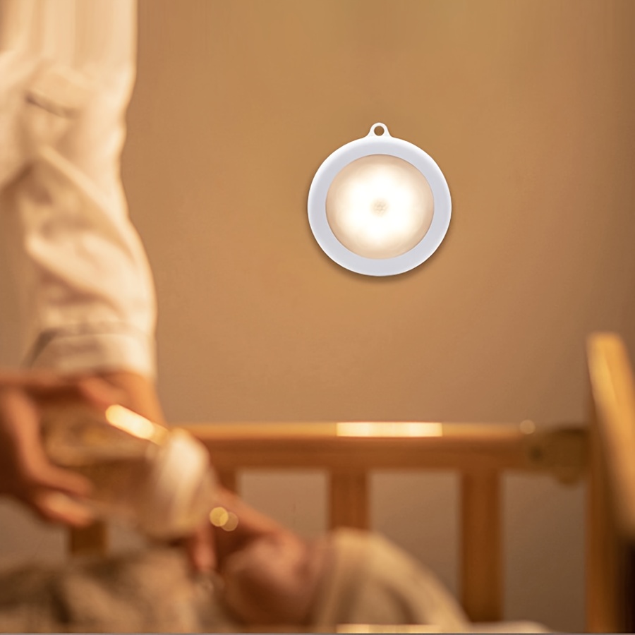 Sensor Movimiento Luz Luz Nocturna Led Inalámbrica Hogares - Temu