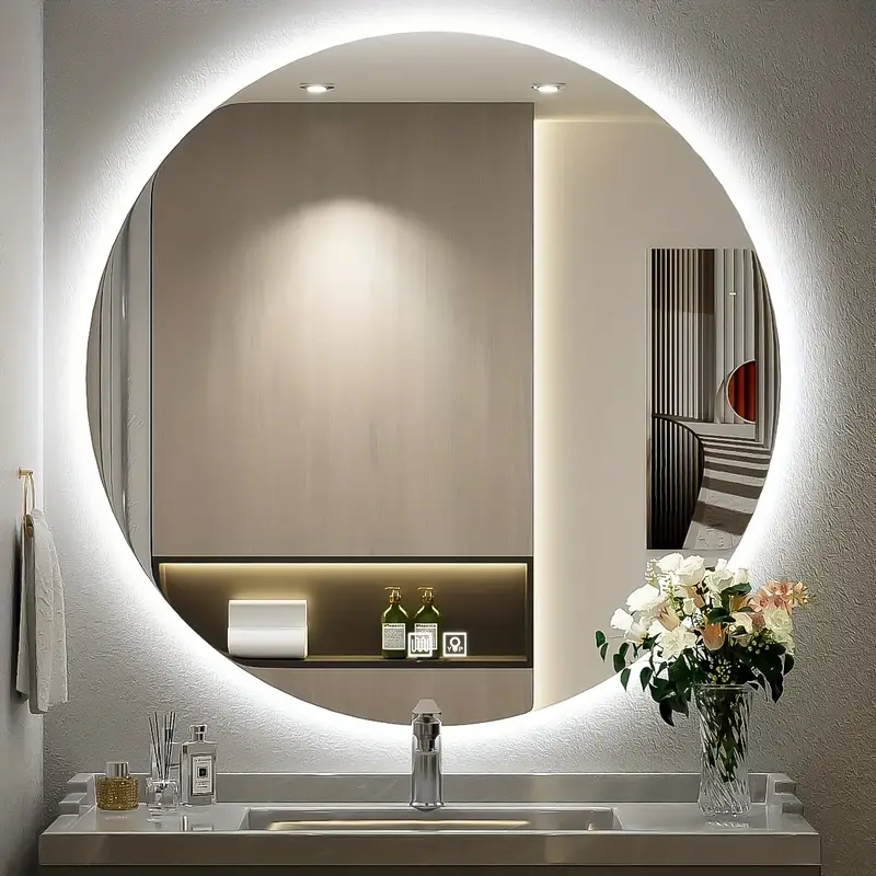 Upgraded Led Bathroom Mirror Ip54 Enhanced Anti fog - Temu