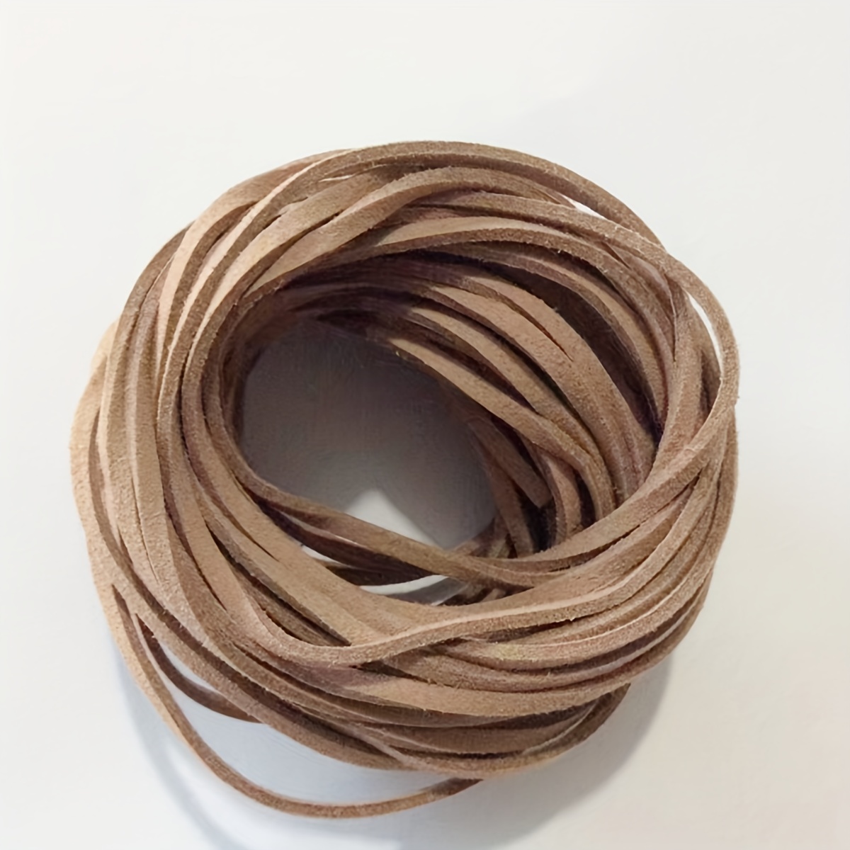 5yards 3mm Round Faux Suede Leather Cords,brown Leather String Cord,faux  Suede Lace,vegan Suede Cord,bracelet/necklace Cord Supplies 