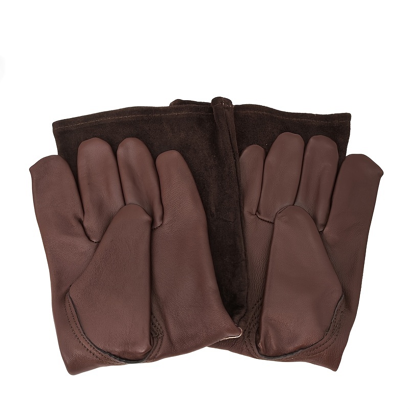 Sheepskin Leather Work Gloves - Soft, Heavy Duty 1 Pair - $13.00 each