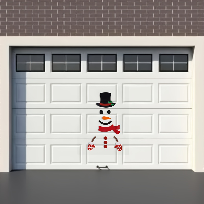 Black and Friday Deals!Ympuoqn Christmas Decorations Indoor Outdoor on  Sale,Christmas Snowman Expression Magnetic Refrigerator Sticker Holiday  Decoration DIY Garage Door Wall Sticker,Christmas Gifts f 