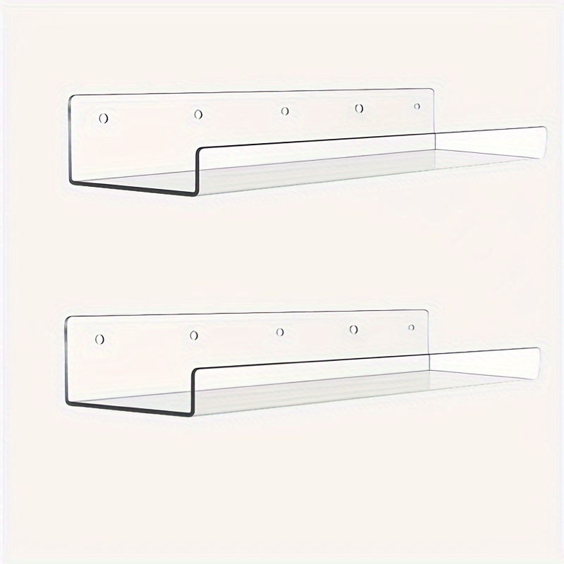 Mensola In Acrilico Trasparente Archiviazione A Parete - Temu Italy