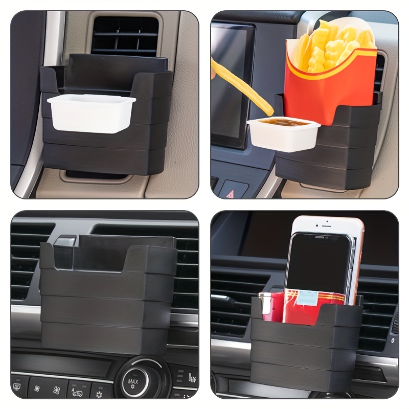 Twin In Car Sauce Holder For Car Vent Double McDonalds Dip Holder