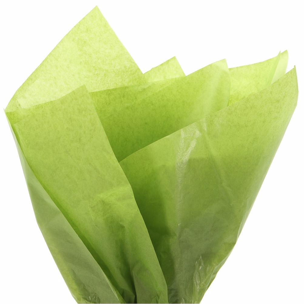 Wrapping Tissue Paper, 20X15 Inches 500 Sheets Present Packing Green Tissue  Pape