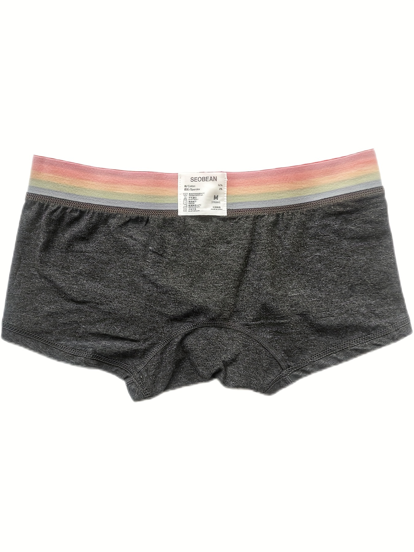 Men's Sexy underwear Cotton Low waist Briefs U pouch Boxer shorts